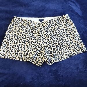 J.CREW Leopard Print Shorts